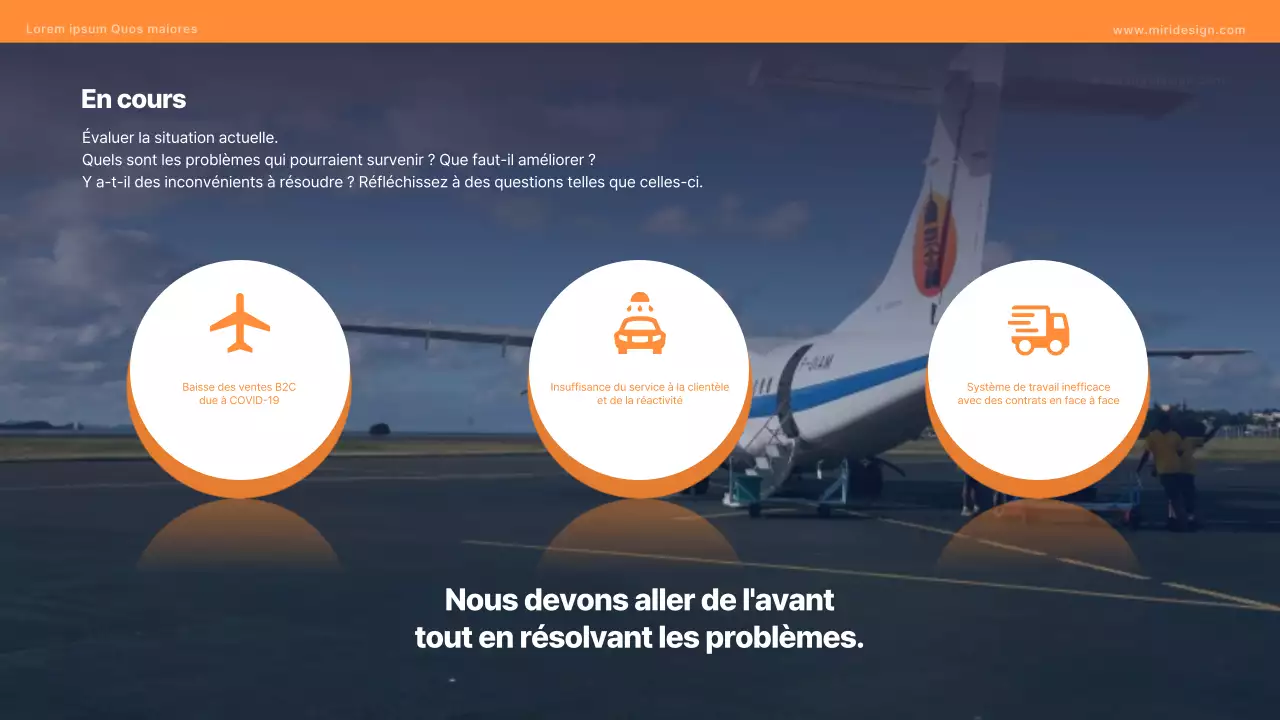 Modèle d'entreprise pour l'aviation sur le thème de la vieille ville