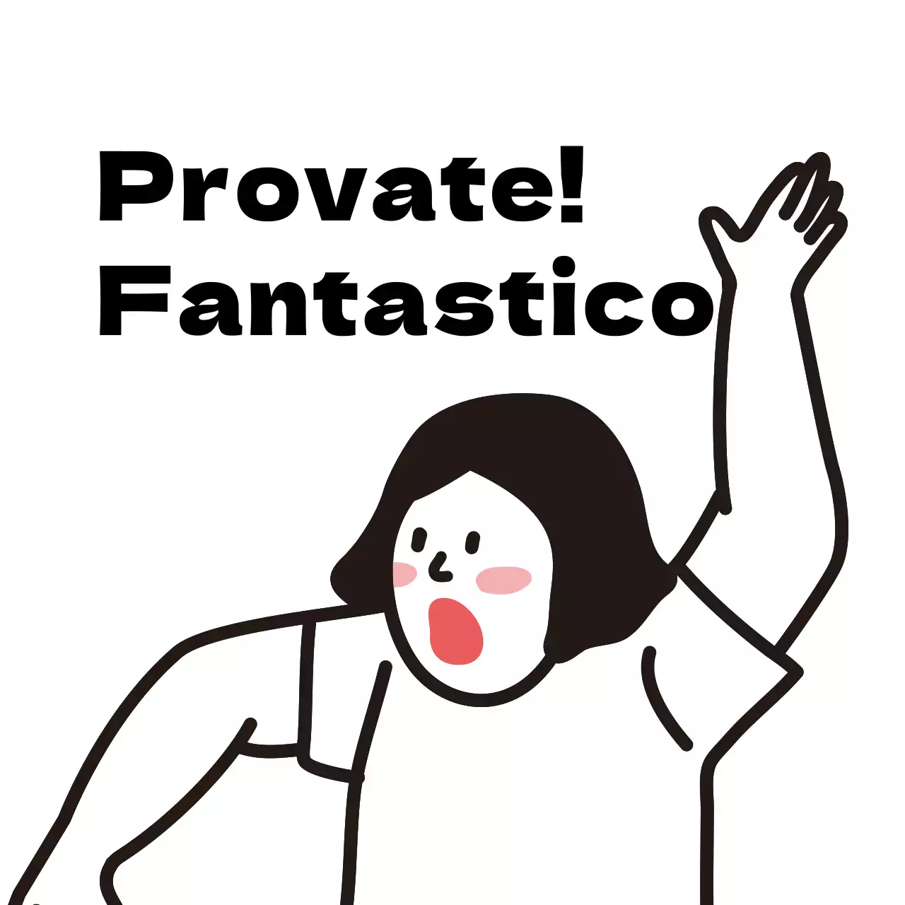 Illustrazione bianca divertente promozione alimentare