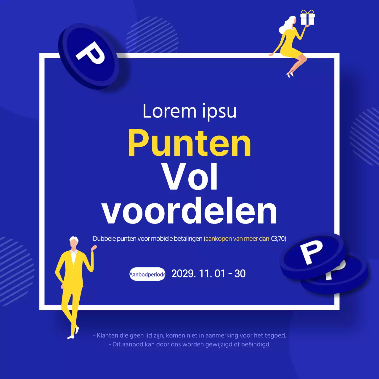 Aanbiedingen boordevol punten