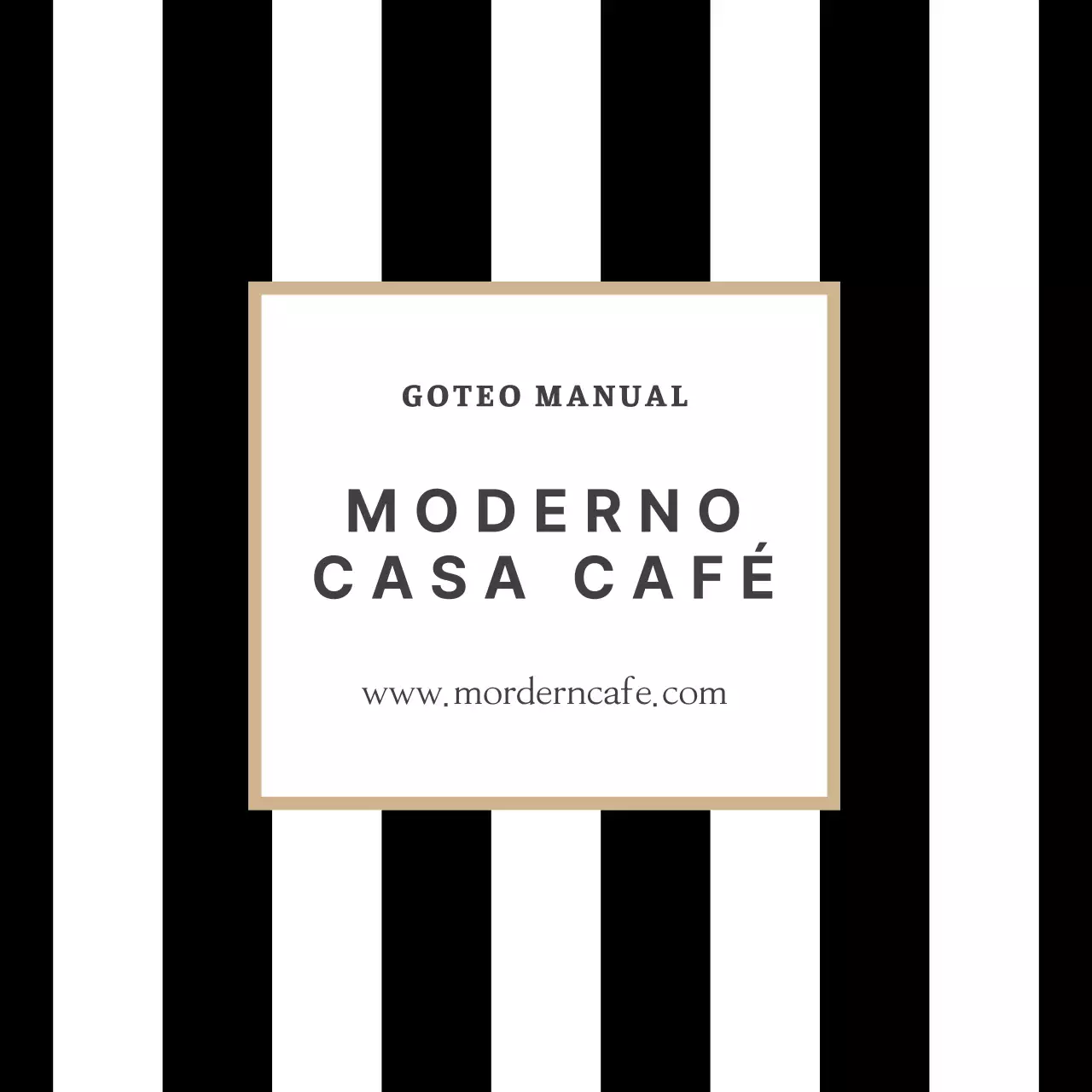 Café de goteo manual