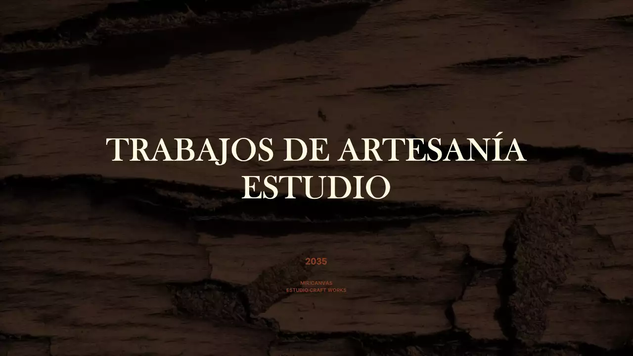 Perfil de la empresa_Artesanía