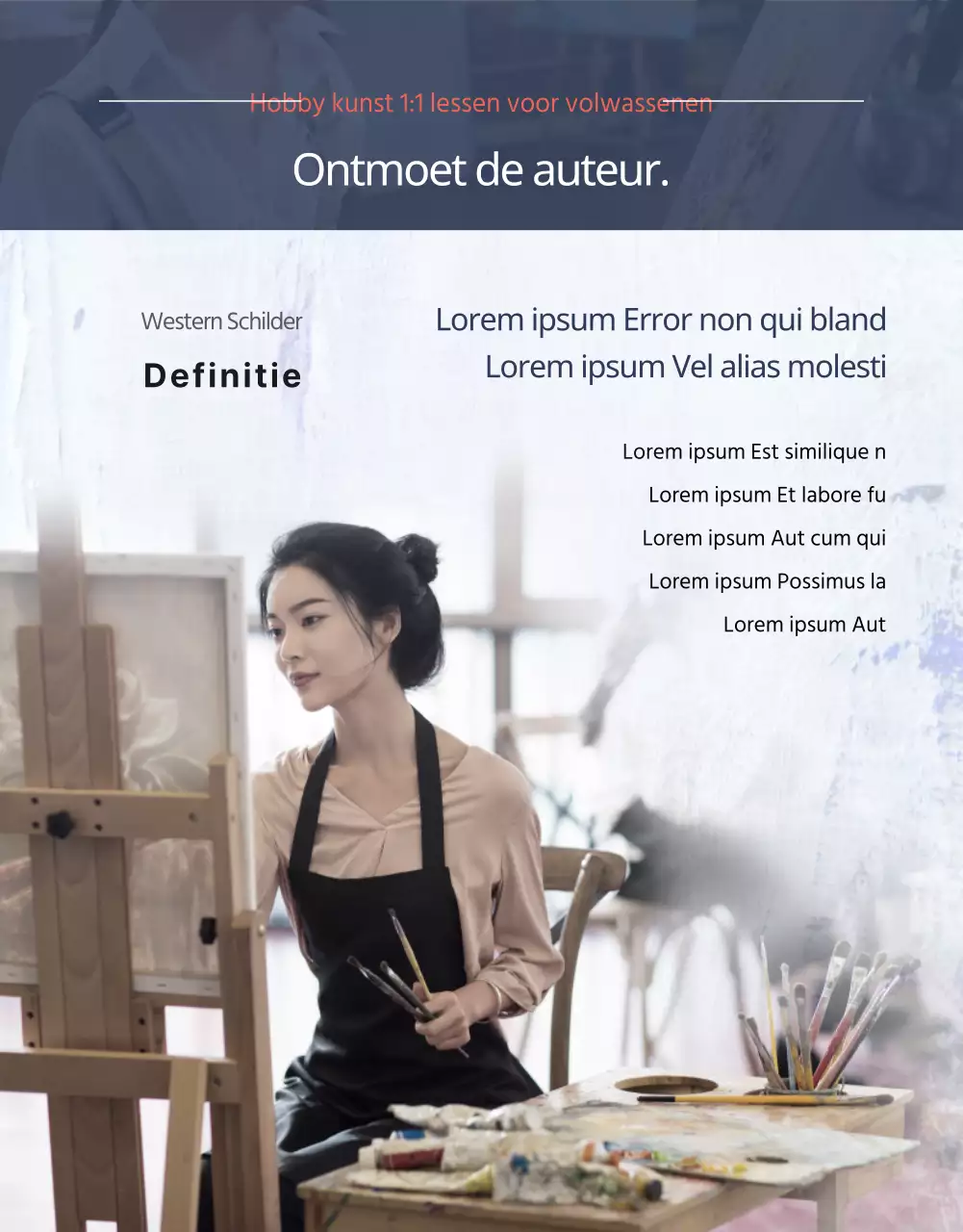 Je eigen kunstwerk schilderen met helende oliënIntroductielesBezoeklesPrivélesVolwassen hobbyKunstolie schilderenHobbylesKunstdocent 1:!