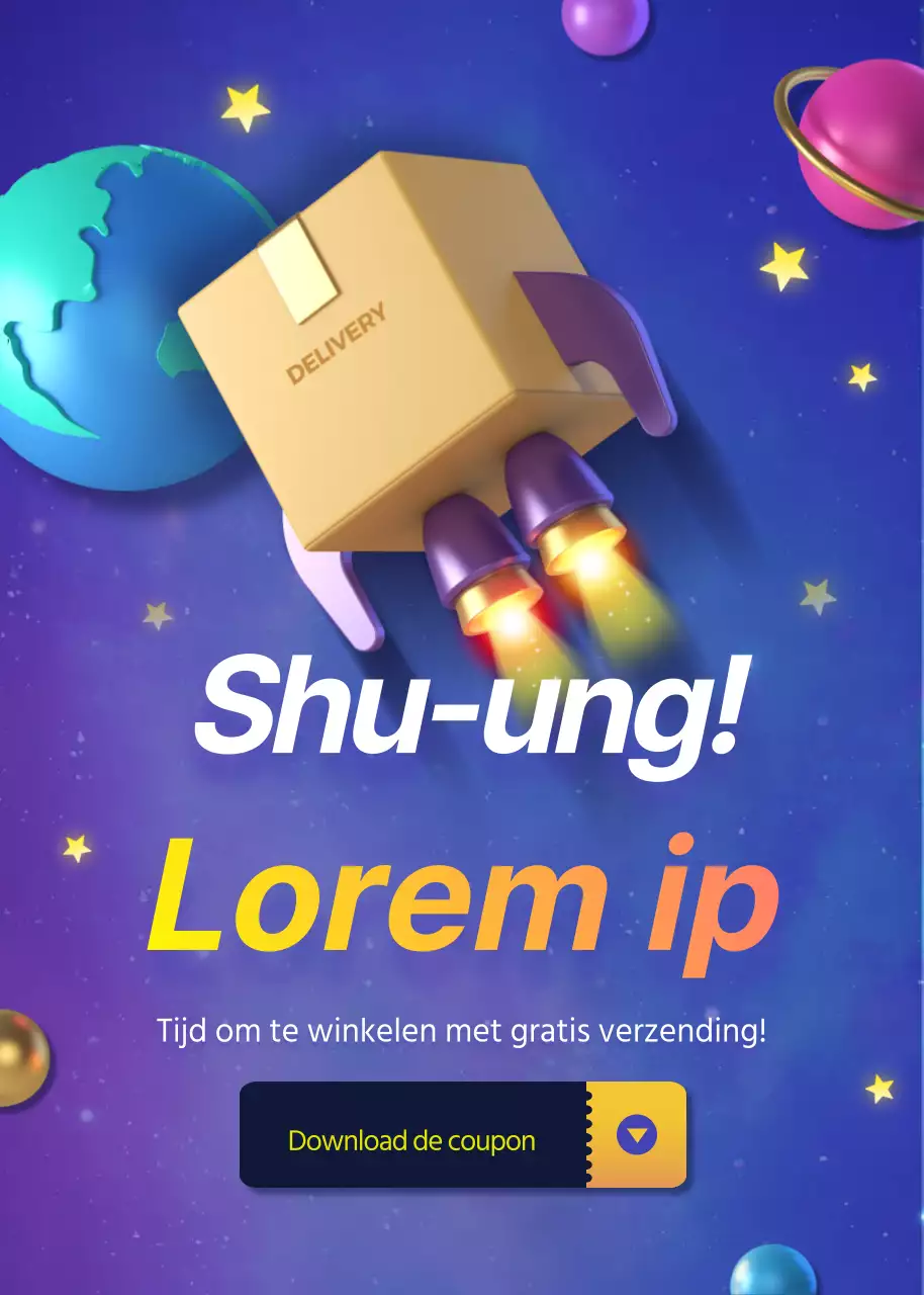 Coupons voor gratis verzending