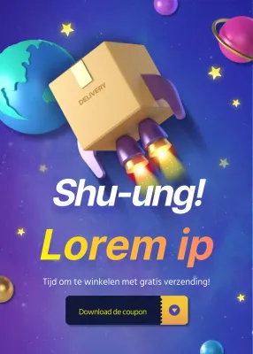 Coupons voor gratis verzending