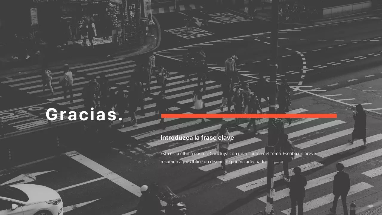 Presentaciones en blanco y negro