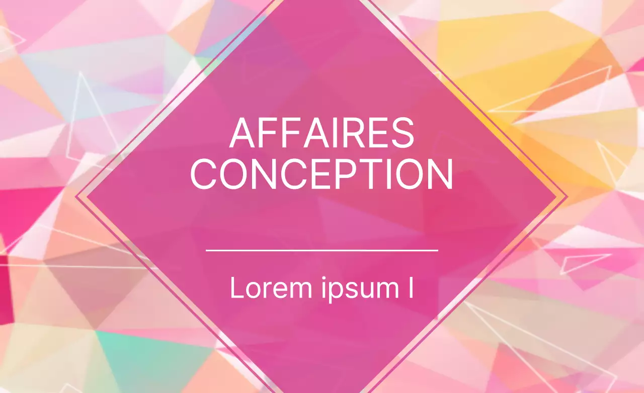 CONCEPTION D'ENTREPRISE