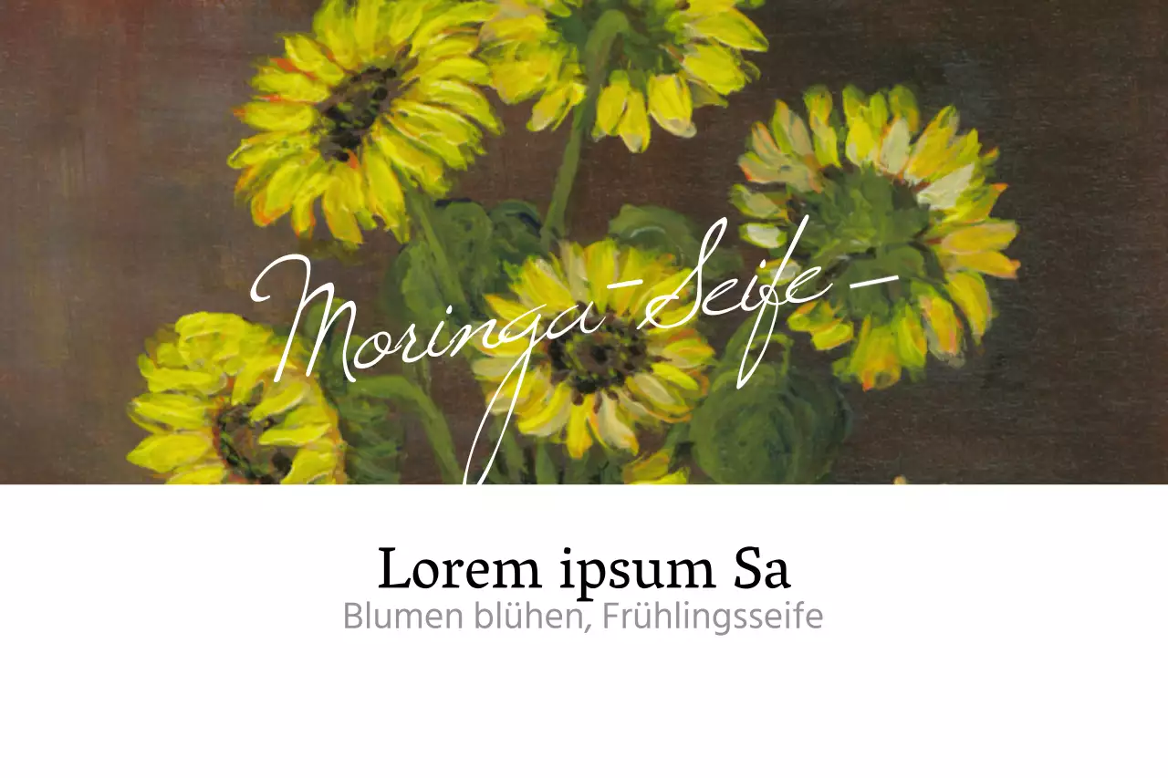 Wenn die Blumen blühen und der Frühling