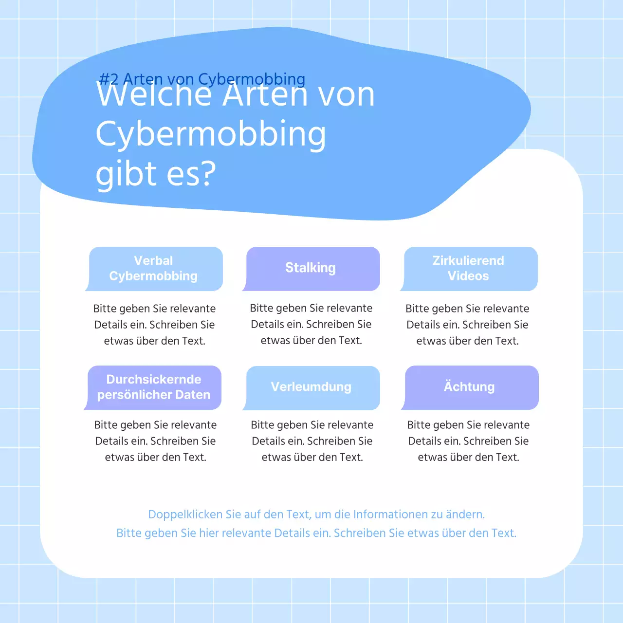 Cybermobbing CardNews