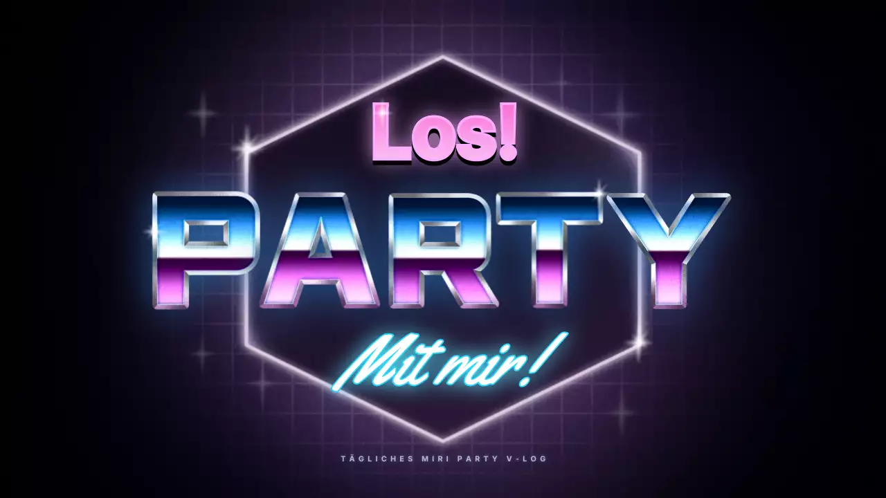 Ein Bündel retro-futuristischer Konzepte der 80er Jahre