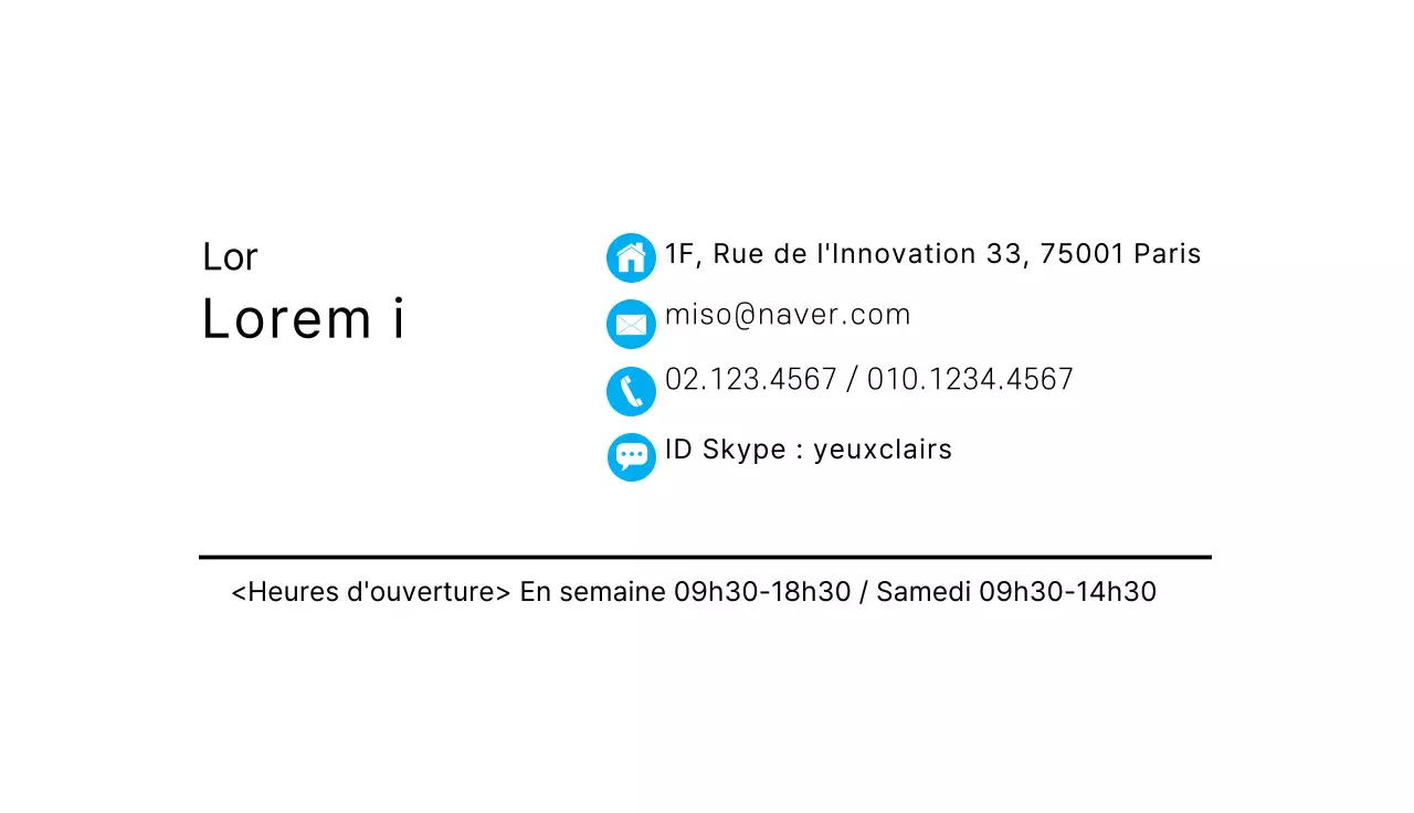 illustration bleue logo simple hôpital ophtalmologie