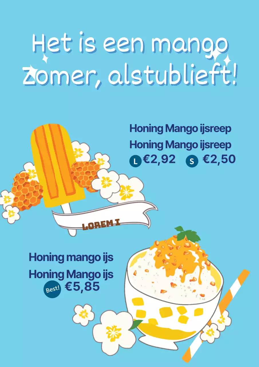 Mango, alsjeblieft zomer