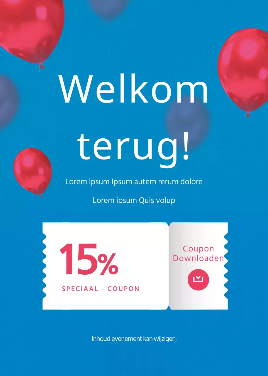 Goed je weer te zien!