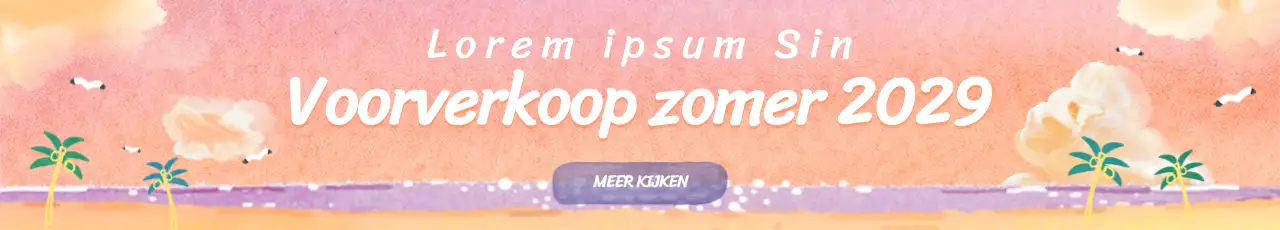 Zomerverkoop van sentimentele aquarelillustraties in roze en paars