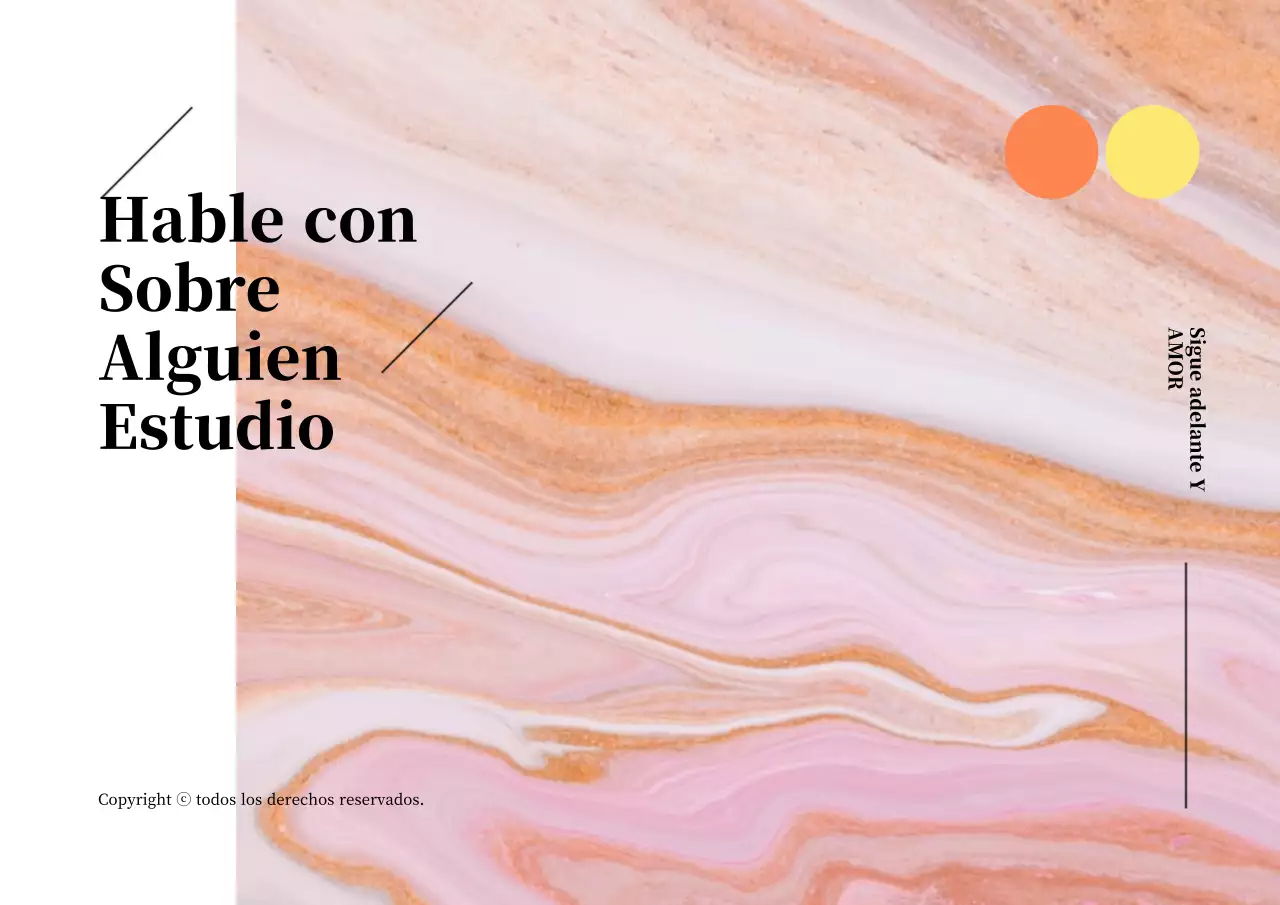 Tarjeta postal de intercambio de centro comercial en tonos mármol rosa