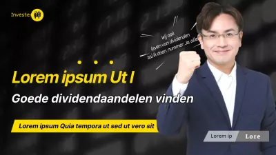 Dividendbetalende halfgeleideraandelen vinden met een eenvoudig concept in geel YouTube-thumbnail