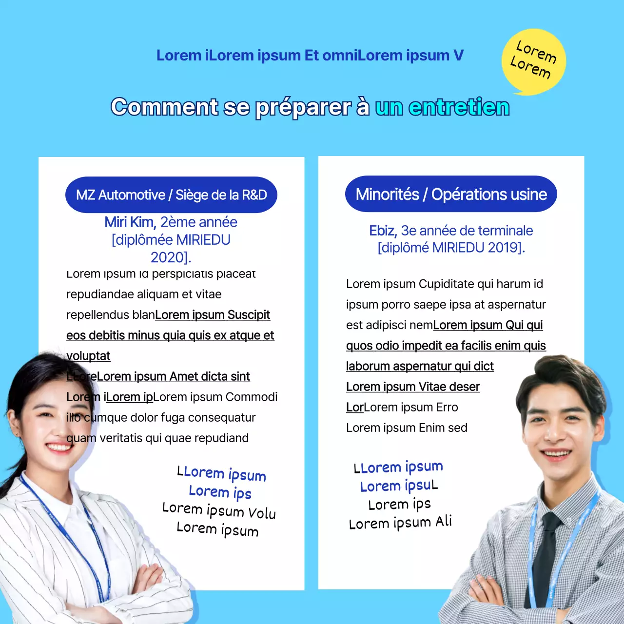 La carte bleue de l'emploi de la génération ZActualités