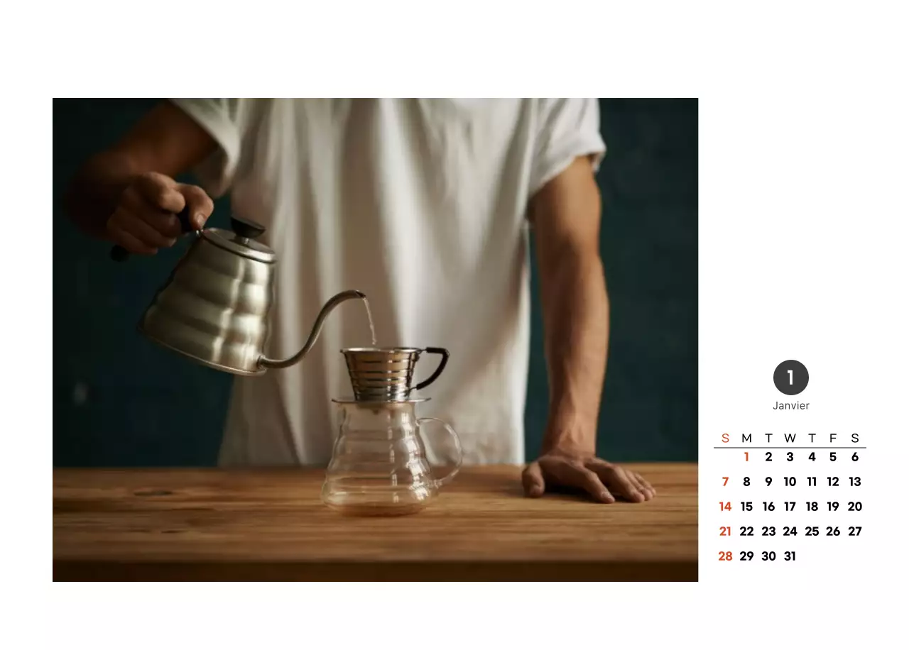 Un café sentimental blanc et marron