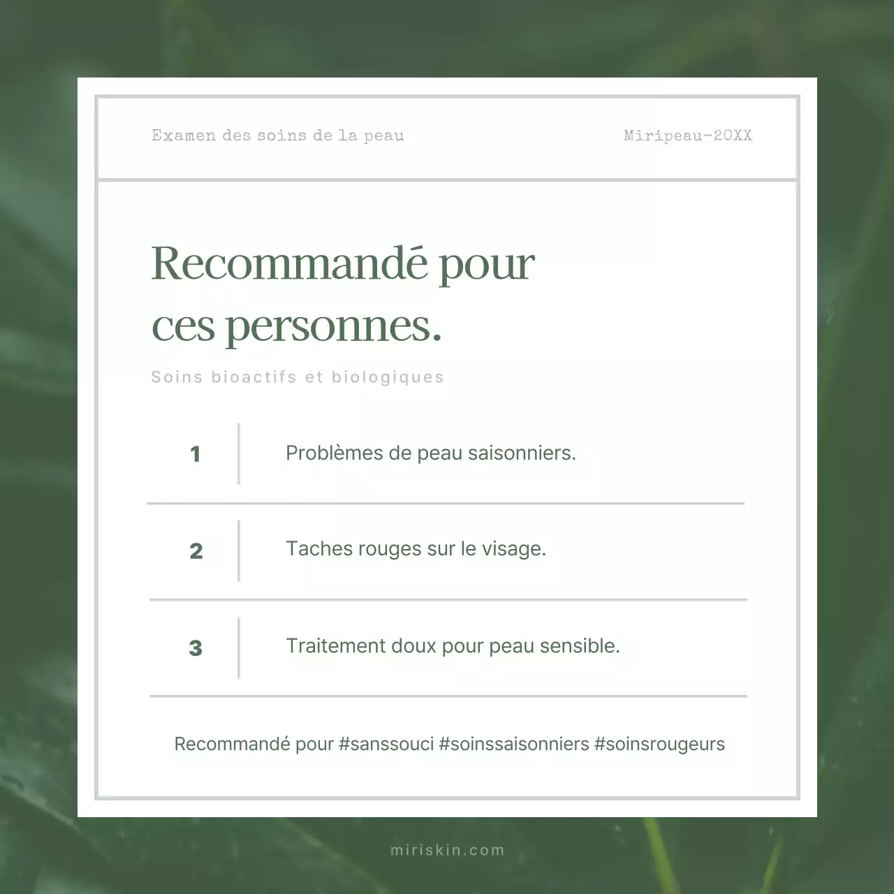 Critique de Green's Organic Cosmetics