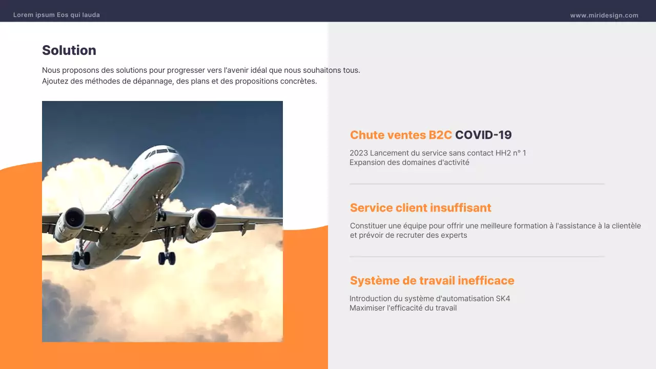 Modèle d'entreprise pour l'aviation sur le thème de la vieille ville