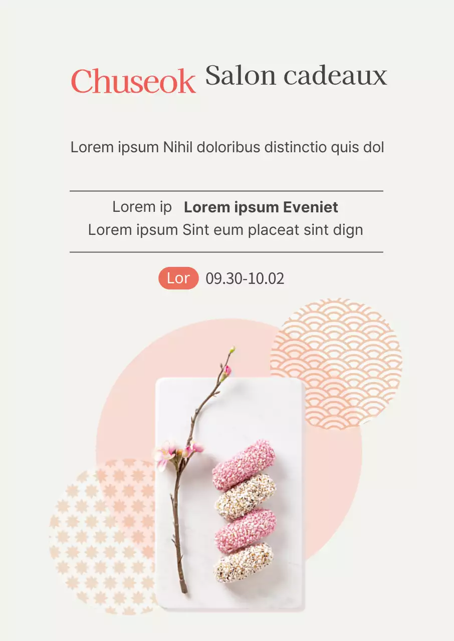 Vente de coffrets cadeaux Chuseok