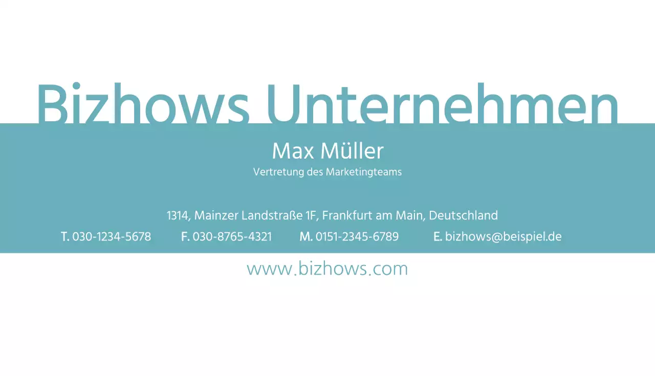Bizhouse Unternehmen