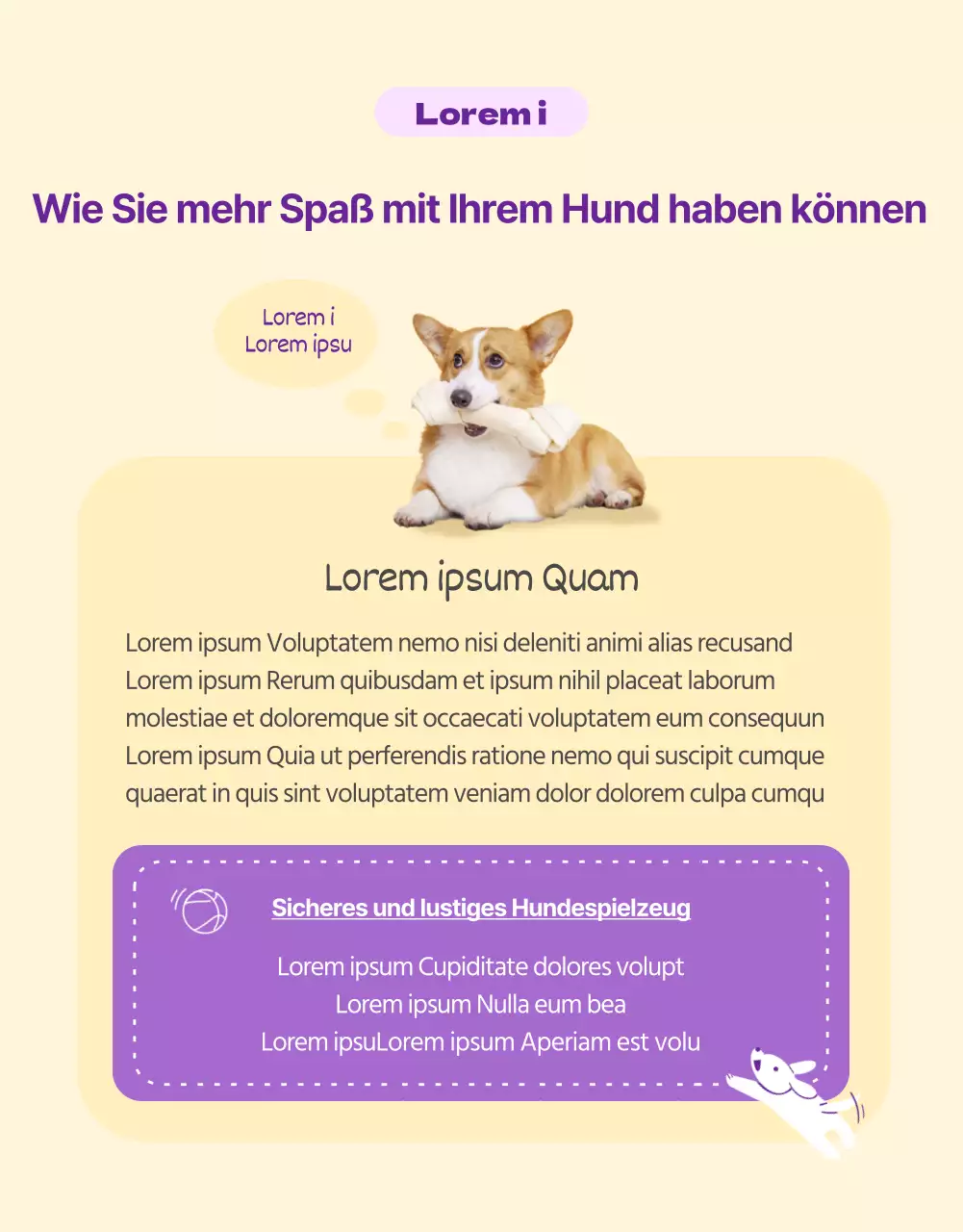 Einführung von niedlichen und kuscheligen Haustierprodukten in Rosa (Detailseite)