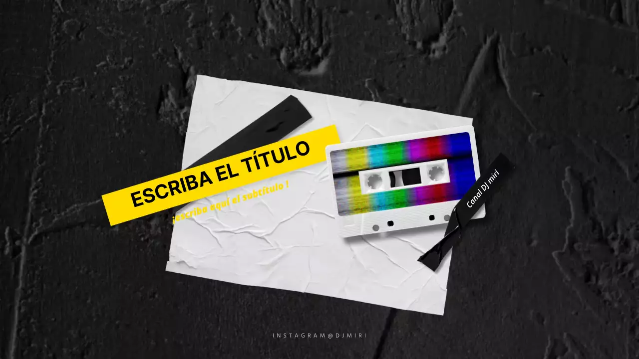 Arte del canal musical