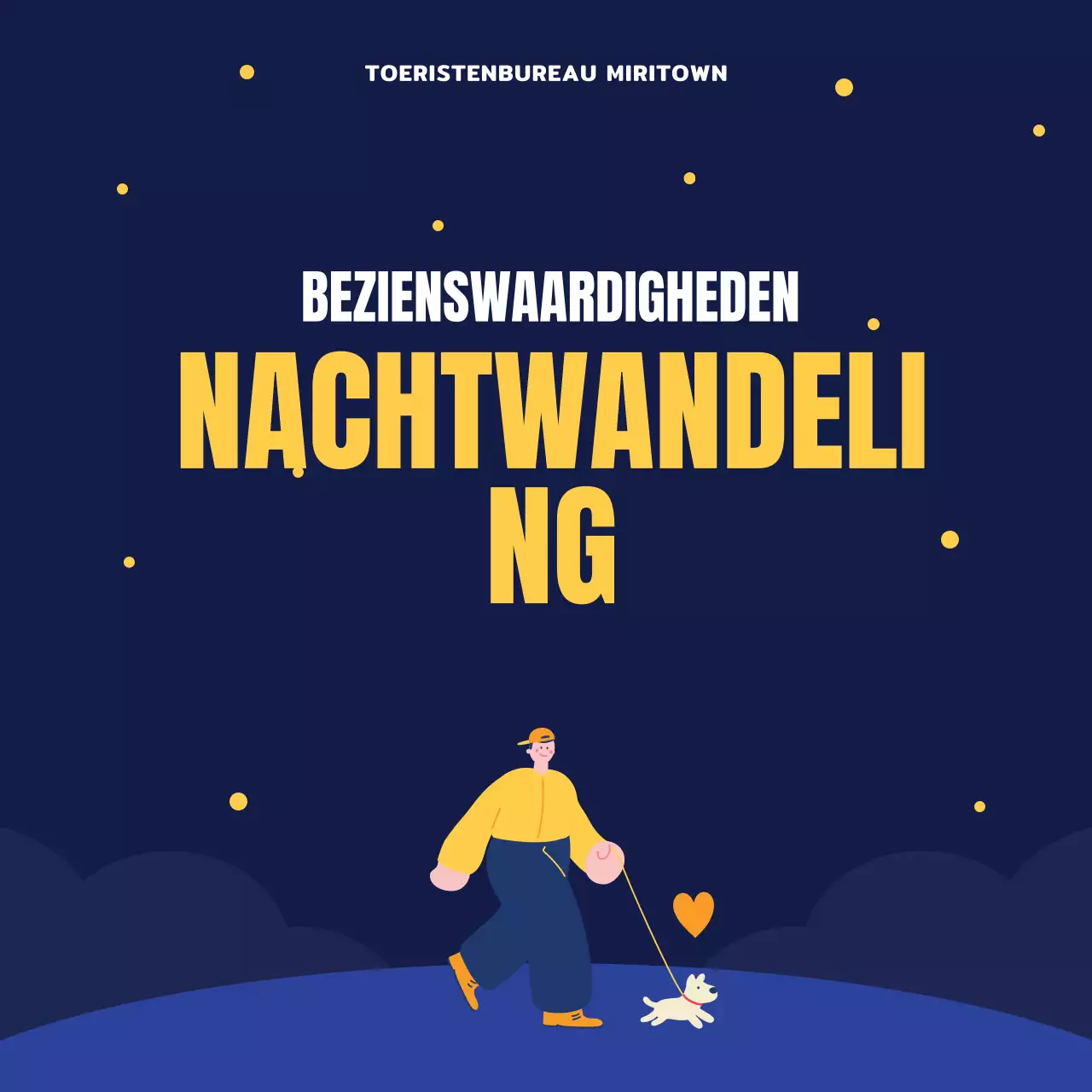 Een gids voor marineblauwe en gele nachtattracties