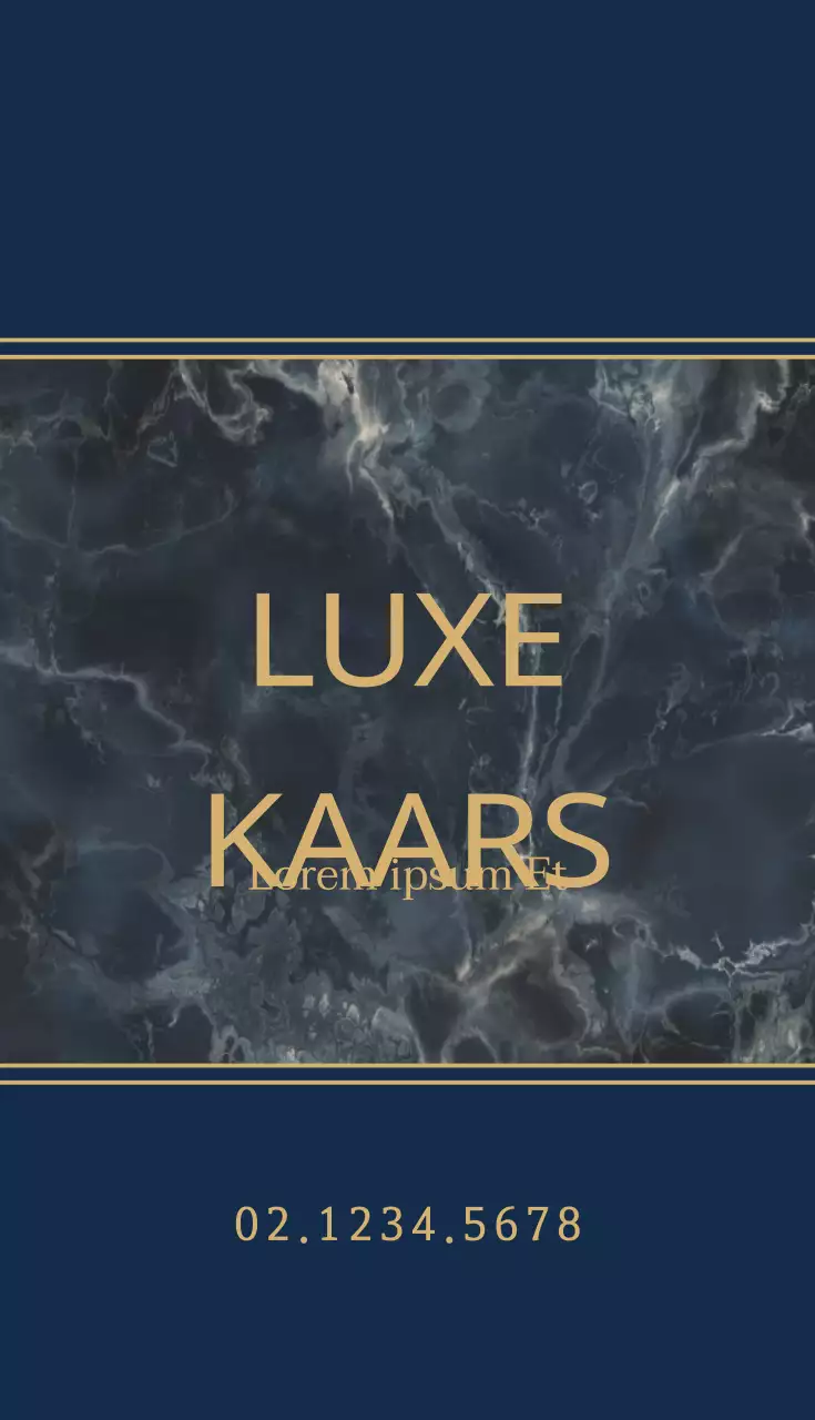 Luxe kaars