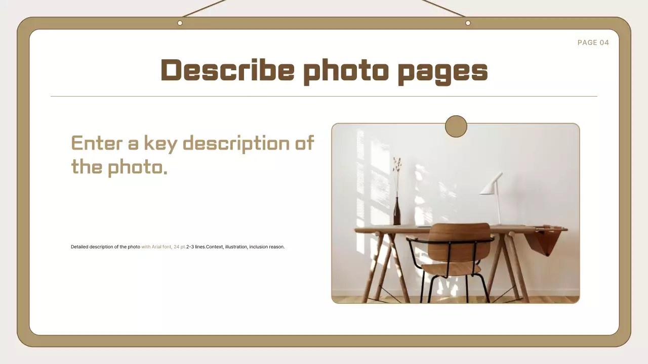 Guide to Beige Simple Presentation