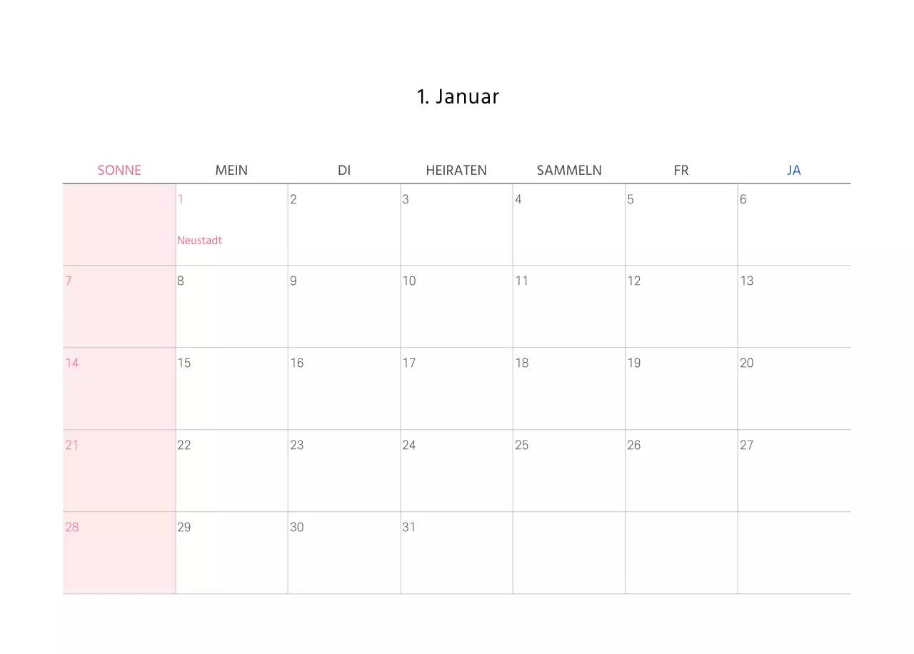 Pastell saubere Illustration Kirche