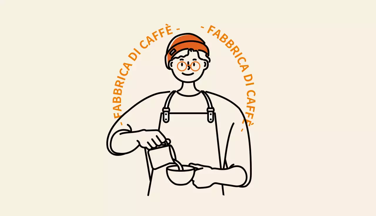 Biglietto da visita per barista