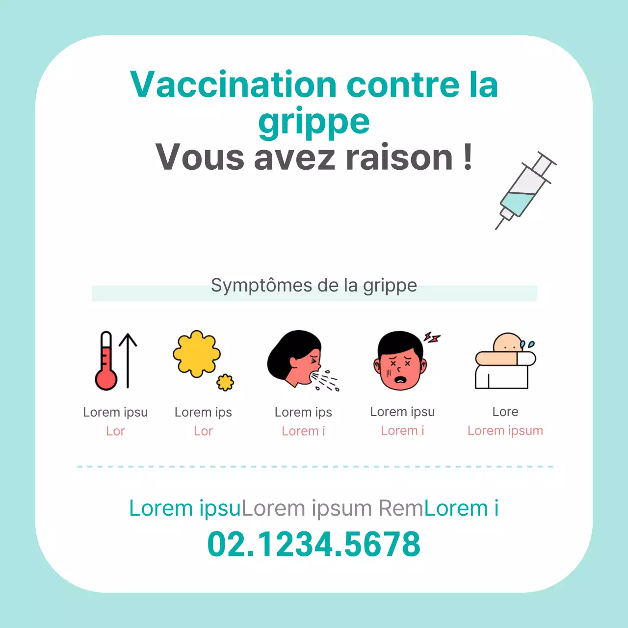Vaccination contre la grippe