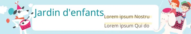Jardin des enfants