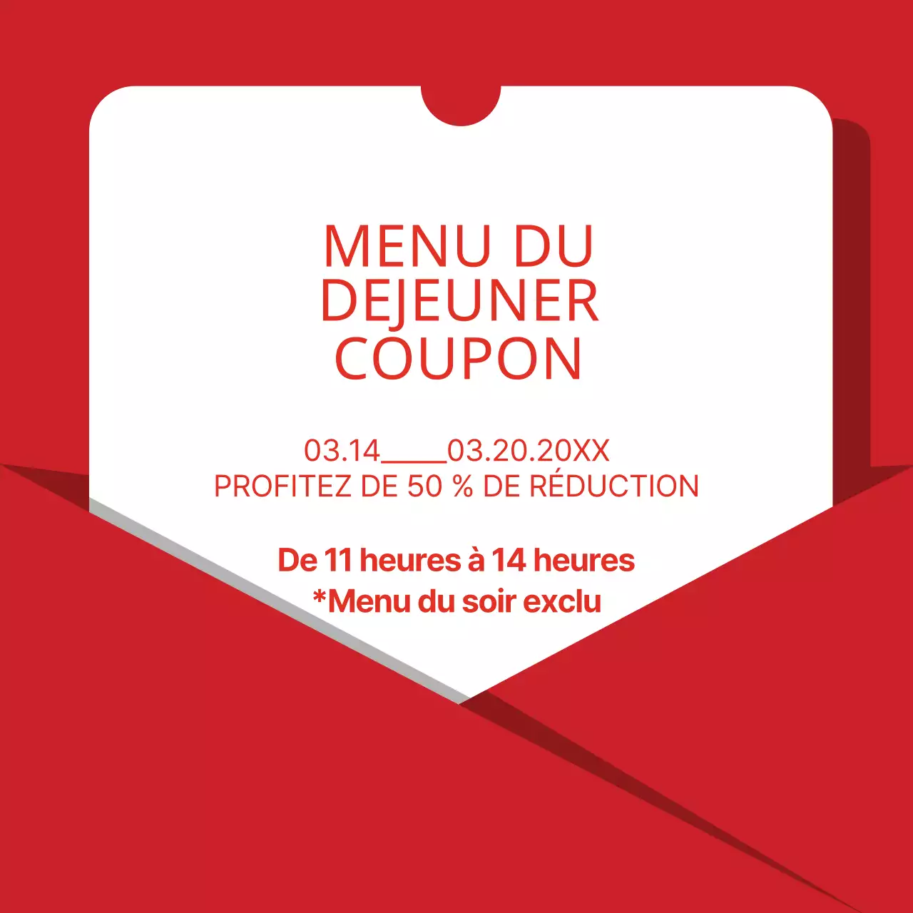 Bons d'achat pour les restaurants