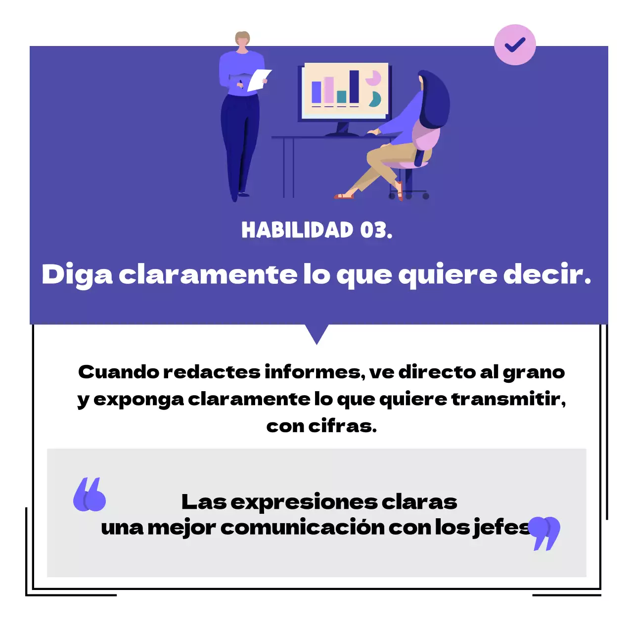 Tarjeta azul y rosa para la vida laboralnoticias