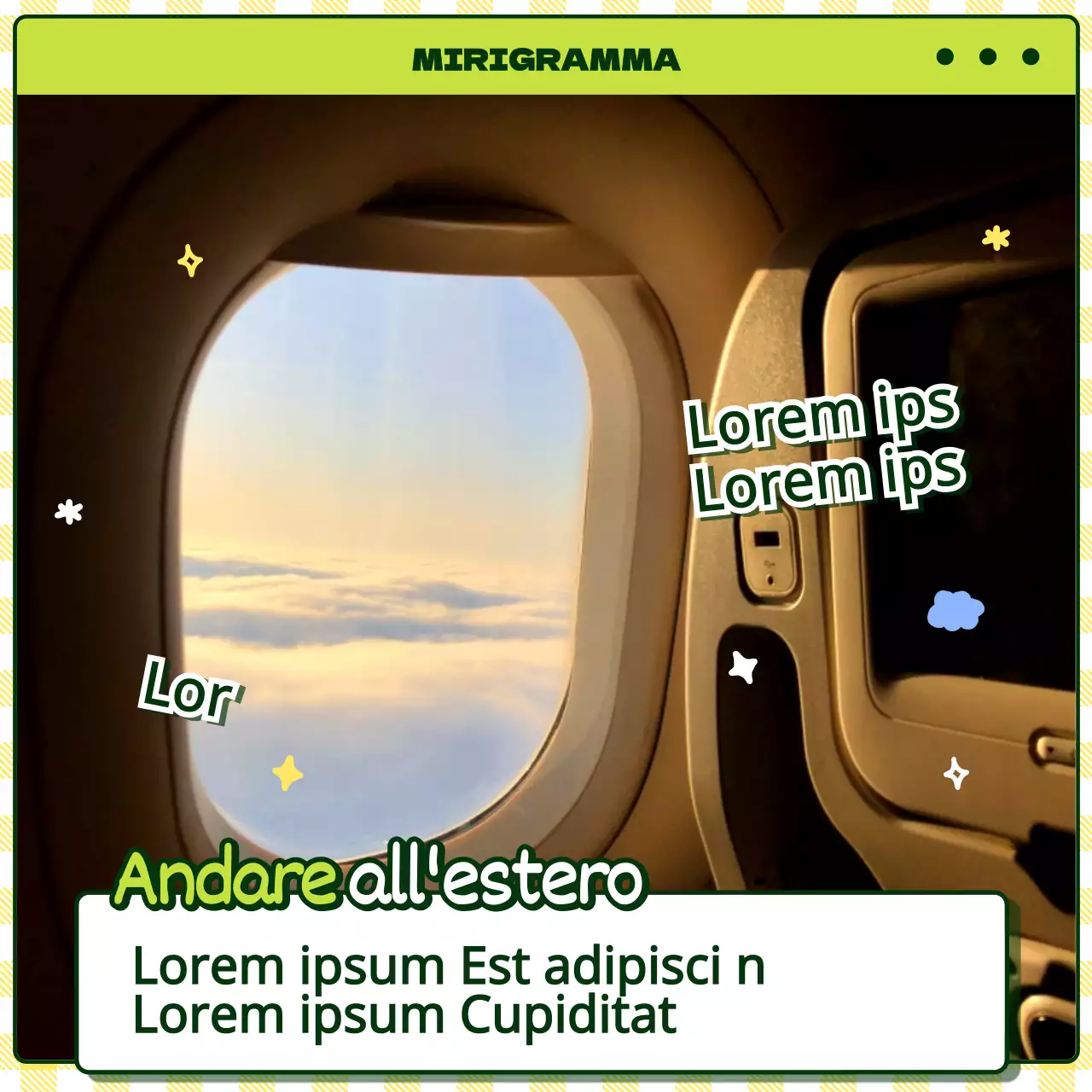 Simpatica lista di cocktail illustrata a tema taku