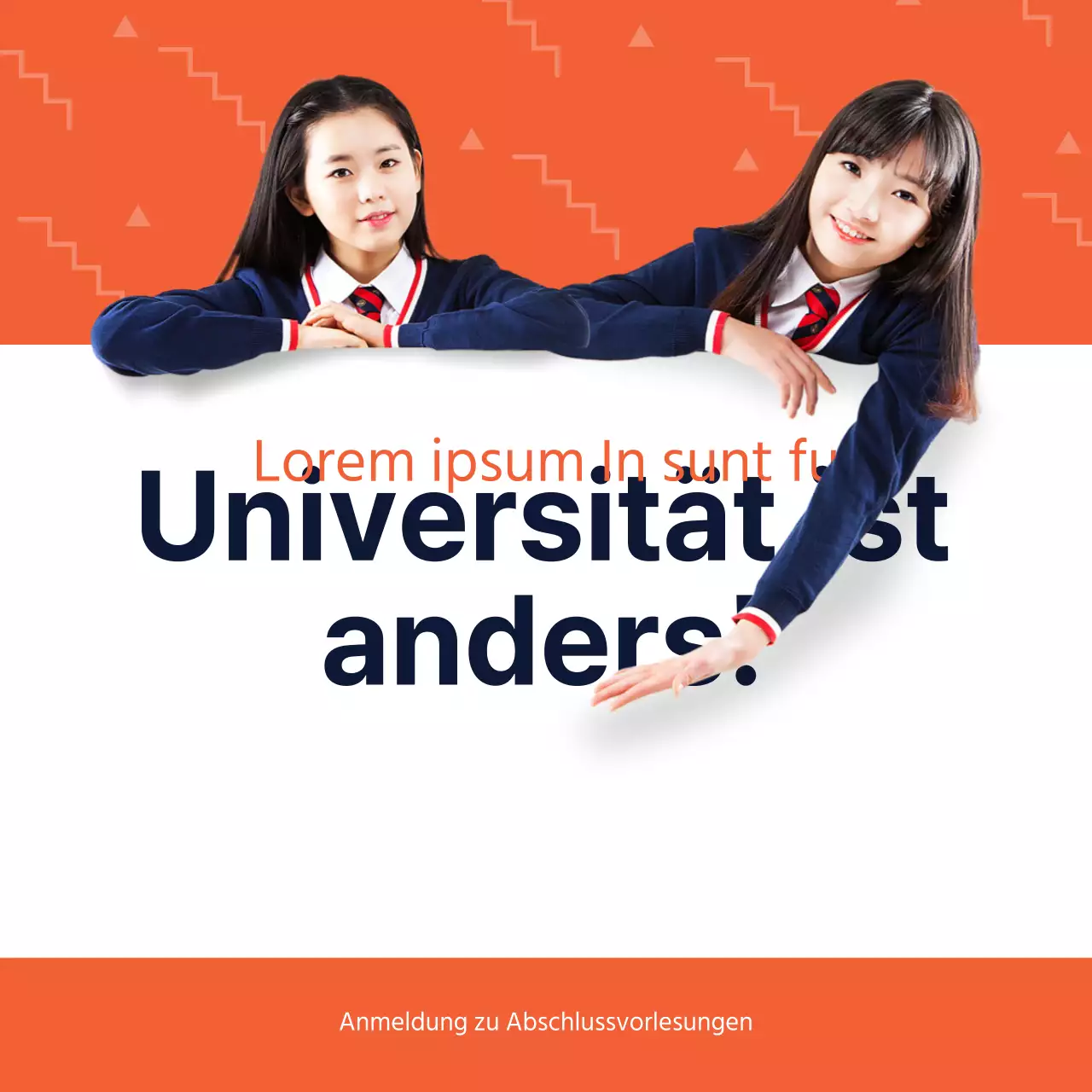 Die Universität ist anders
