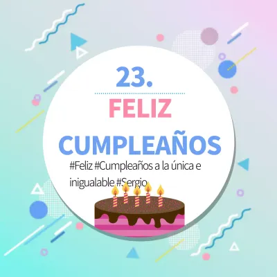 Mensaje de feliz cumpleaños
