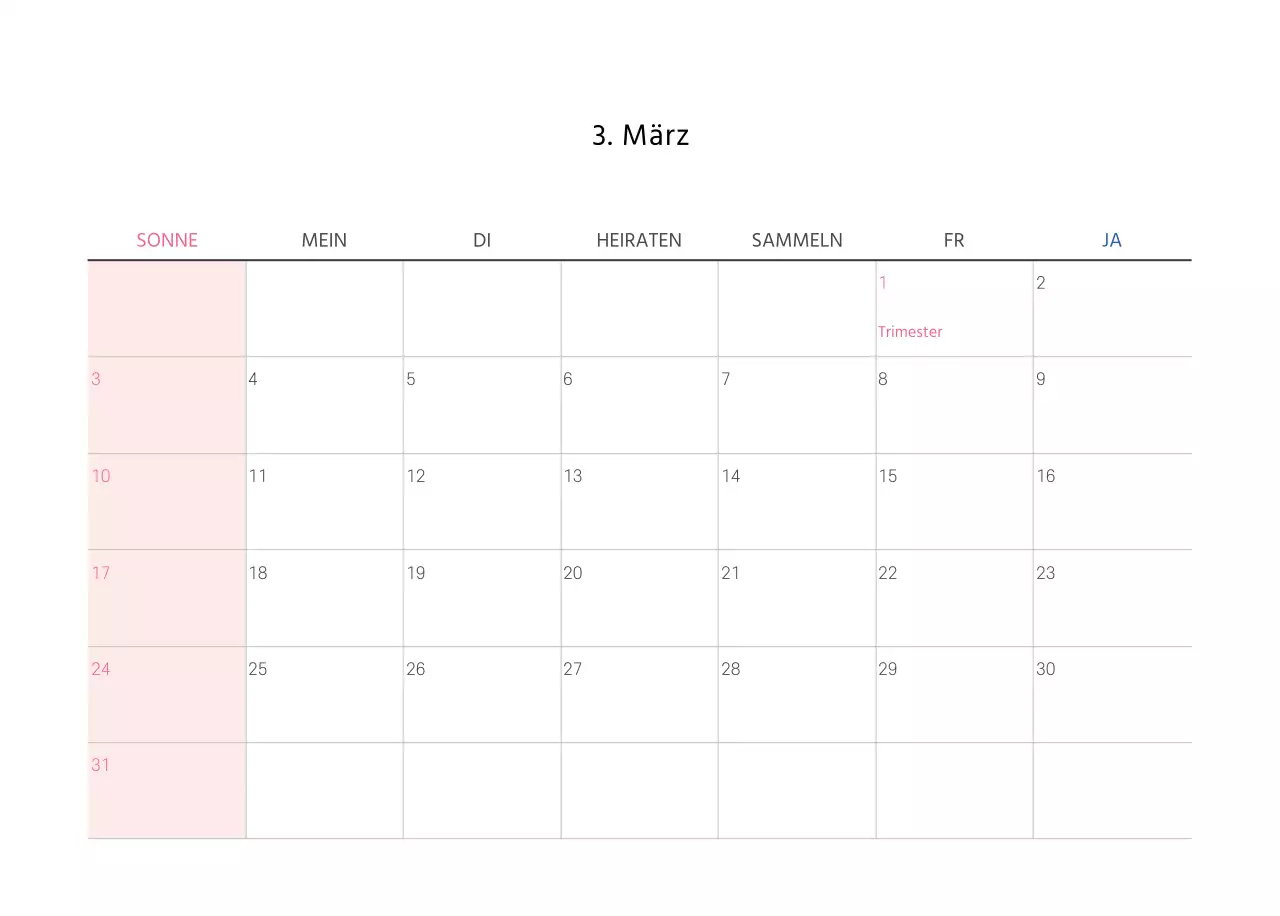 Pastell saubere Illustration Kirche