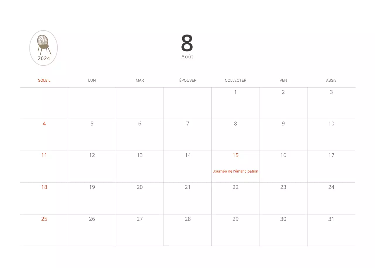 Meubles simples et naturels dans des tons beiges et neutres