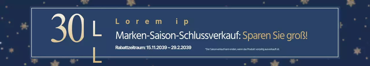 Marke Saisonale Auszeit