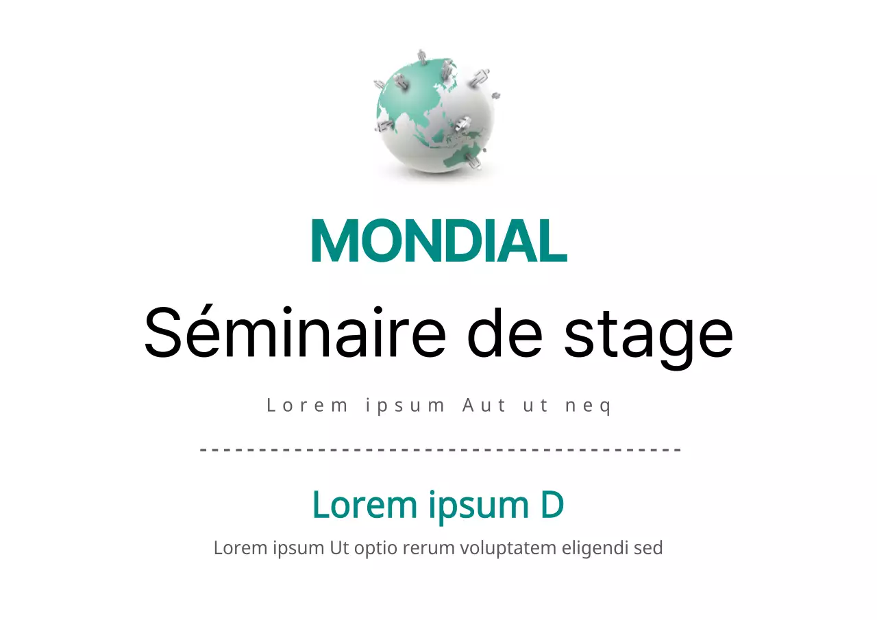 Style épuré en menthe foncée et noir A propos de Intuition Seminars