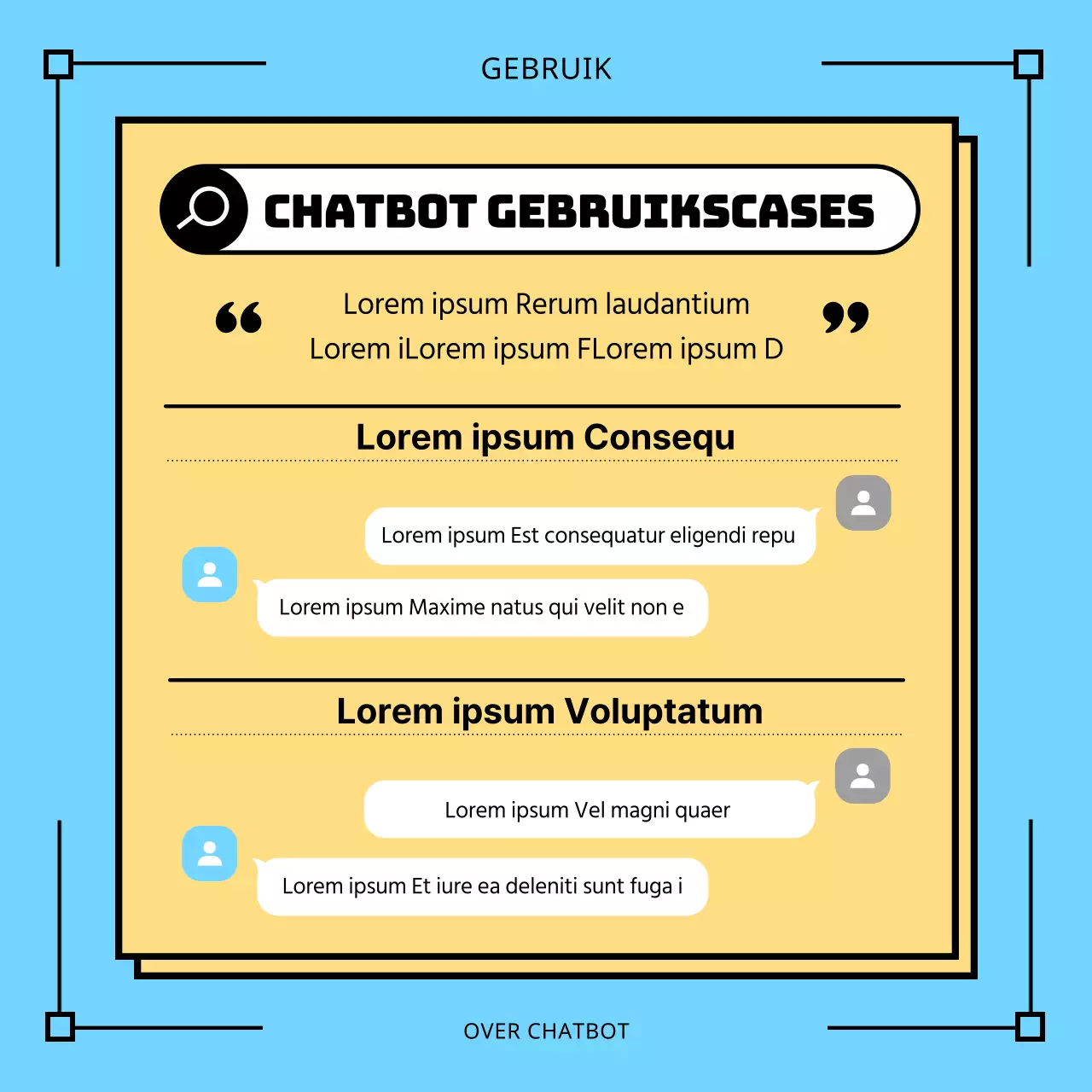 Discussies over blauwe chatbot AI