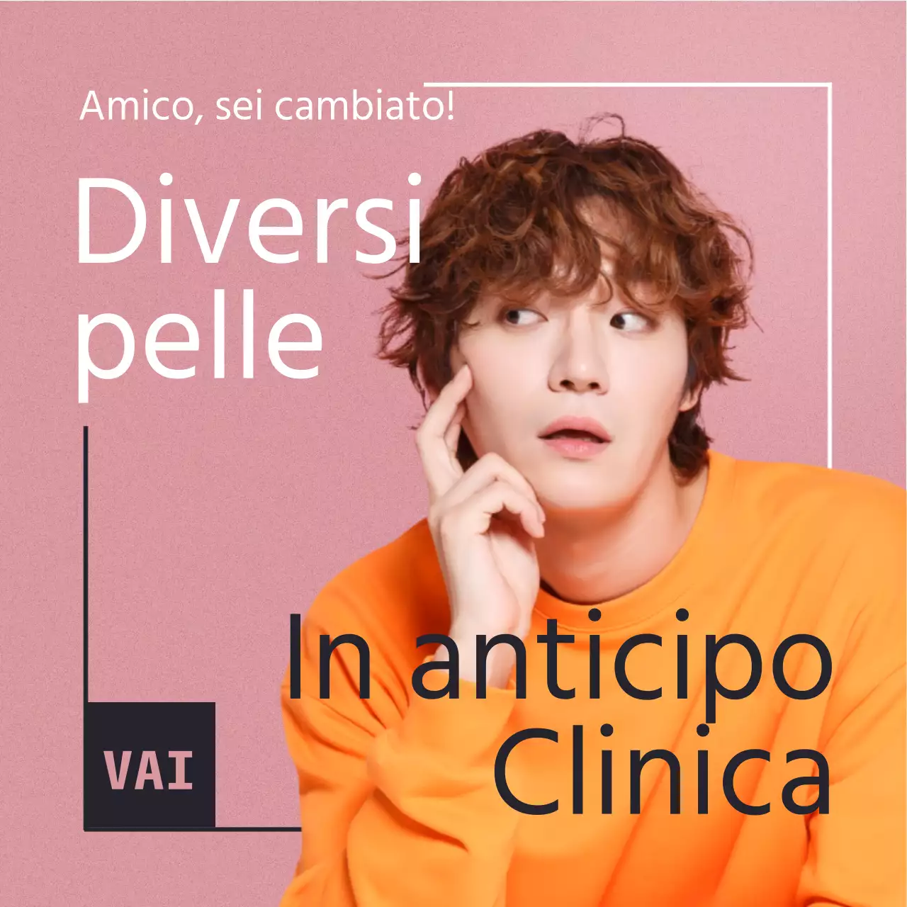 Evento aperto della Clinica della pelle maschile