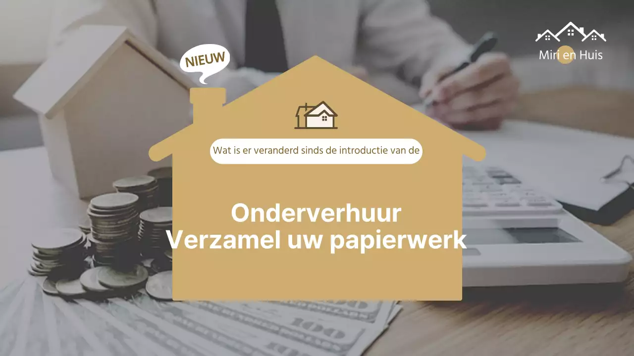 Beige, schoon en netjes: al het papierwerk dat je nodig hebt om je maandelijkse belastingaangifte in te dienen