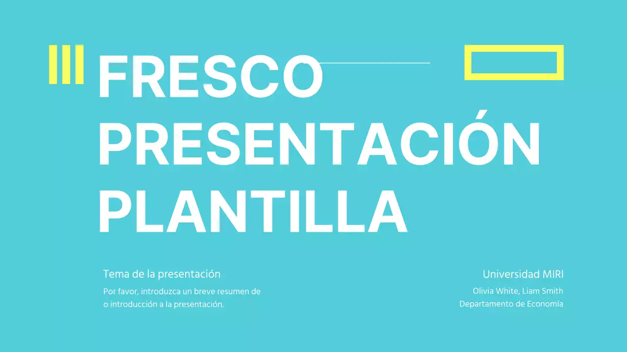 Presentaciones nítidas