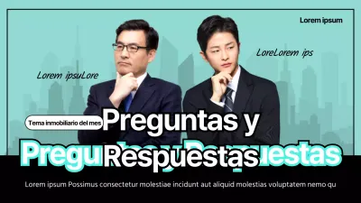 Menta y negro foto destacando el sistema de alquiler con opción a compra QnA