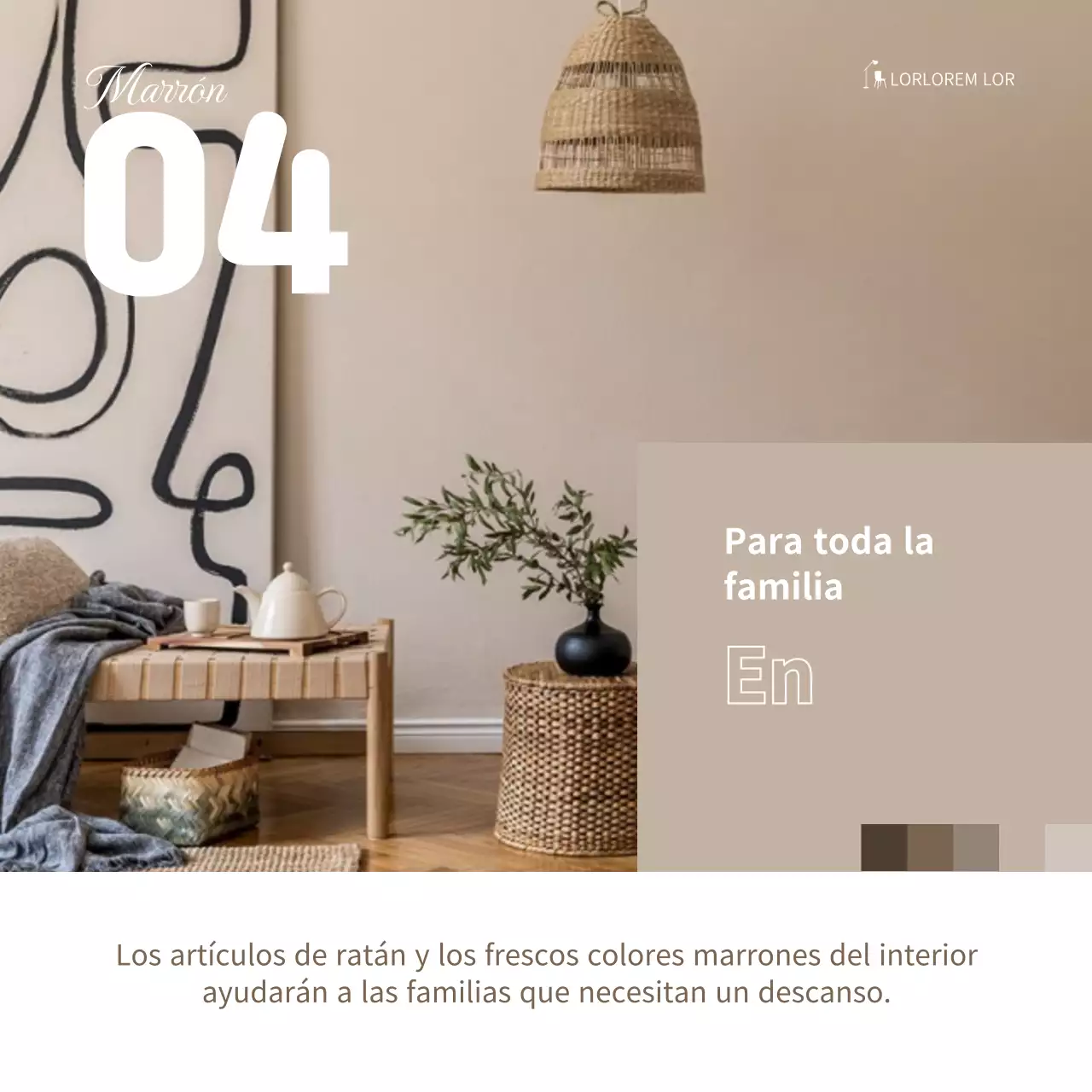 Asesoría de color para interior de revista en verde y morado Simple Card News