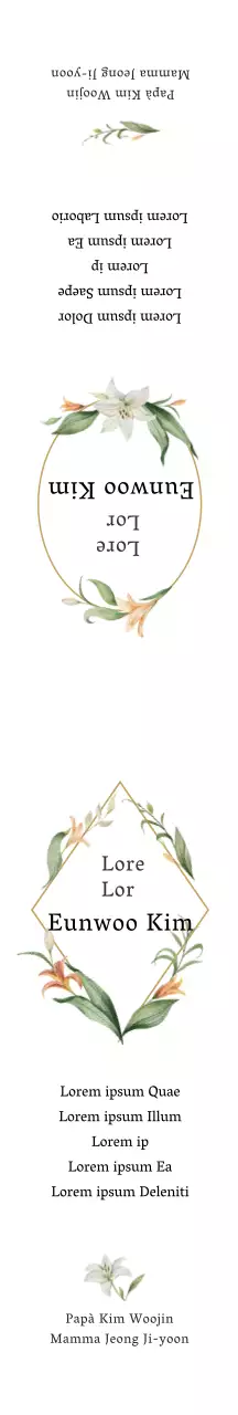 Bianco Vintage Illustrazione Primo Compleanno